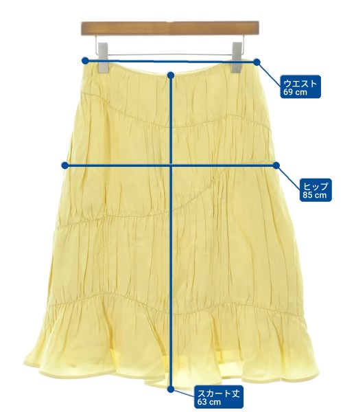 JIL SANDER 膝上裙