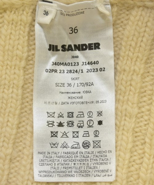 JIL SANDER 膝上裙