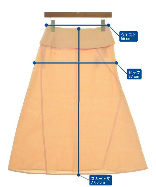 JIL SANDER 膝上裙