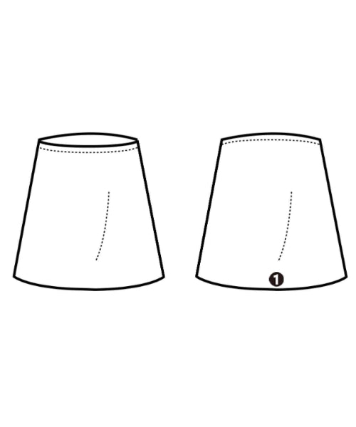 JIL SANDER 膝上裙