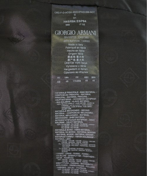 GIORGIO ARMANI 其他飛行外套