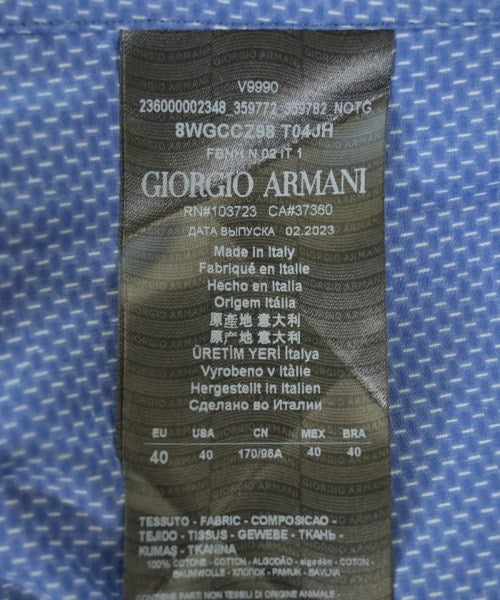 GIORGIO ARMANI 正式襯衫