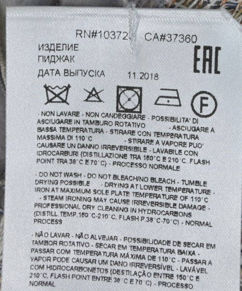 GIORGIO ARMANI 無領外套