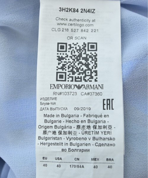 EMPORIO ARMANI 女襯衫