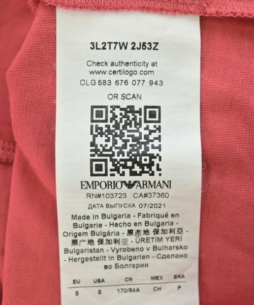 EMPORIO ARMANI T恤/上衣