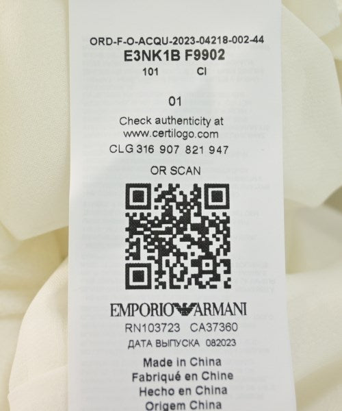 EMPORIO ARMANI 女襯衫