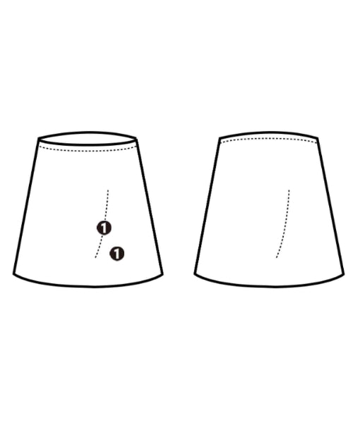 NINA RICCI 膝上裙