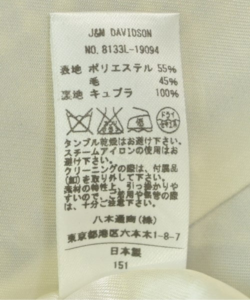 J&M DAVIDSON 無領外套