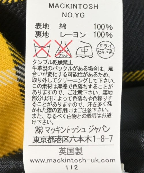 MACKINTOSH 支撐領外套