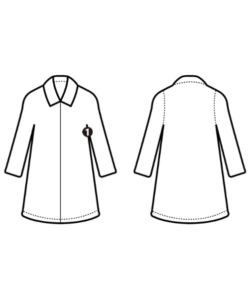 MACKINTOSH 支撐領外套