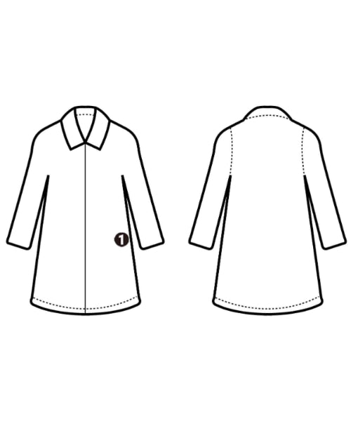 MACKINTOSH 支撐領外套