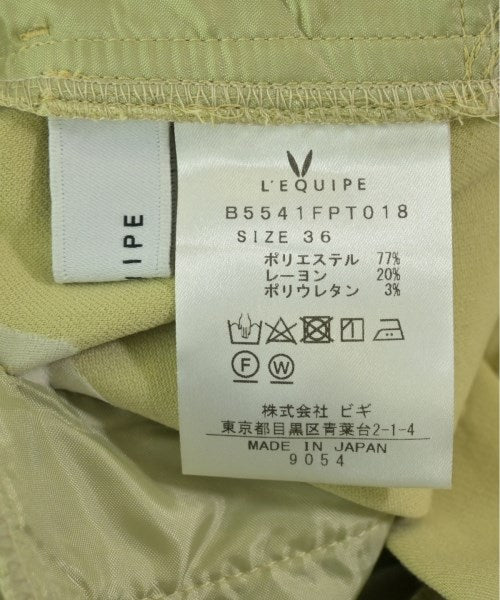 L'EQUIPE YOSHIE INABA 長