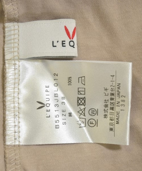 L'EQUIPE YOSHIE INABA T恤/上衣