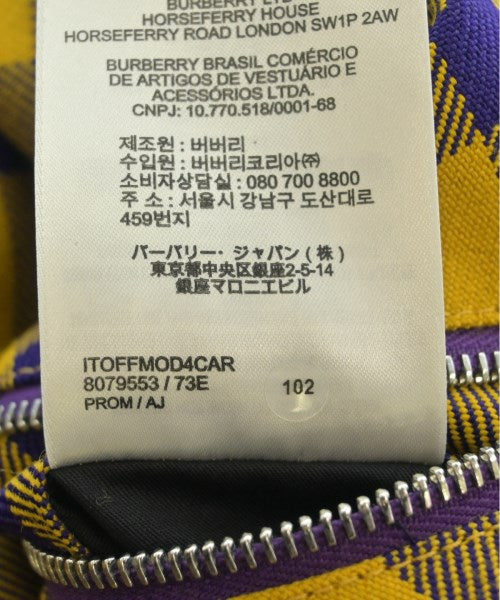 BURBERRY 支撐領外套