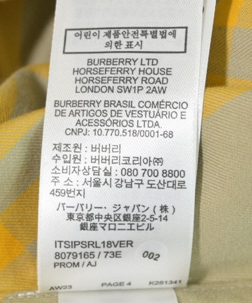 BURBERRY 休閒襯衫