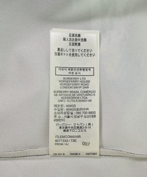 BURBERRY T恤/上衣