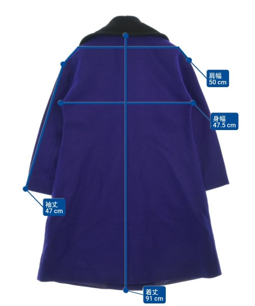 JIL SANDER NAVY 切斯特披風