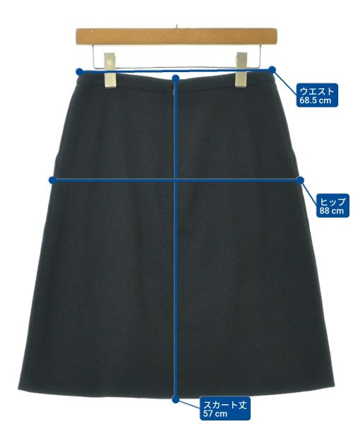 JIL SANDER NAVY 膝上裙