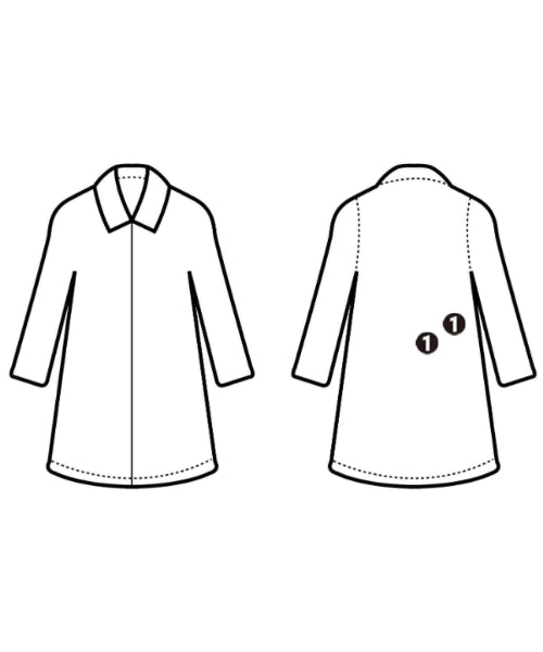 LARDINI 切斯特披風