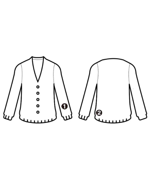 AKRIS punto 開襟衫