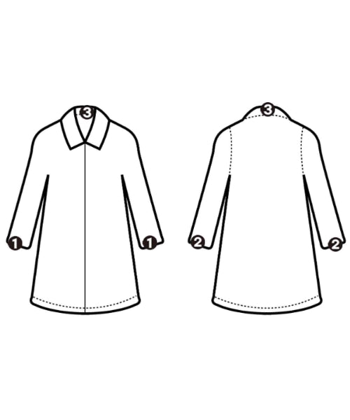 MAX MARA WEEK END LINE 支撐領外套