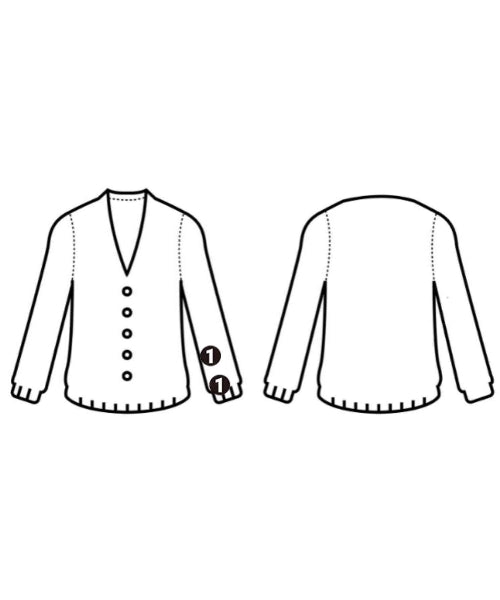 SONIA RYKIEL 開襟衫