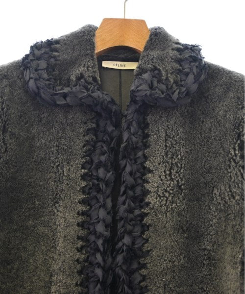 CELINE 羊毛皮外套