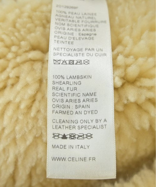 CELINE 羊毛皮外套