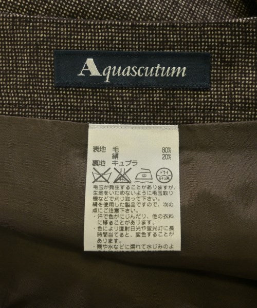 AQUASCUTUM 膝上裙