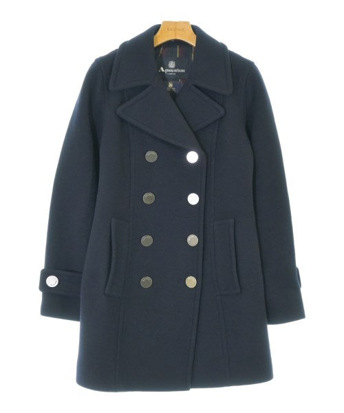 AQUASCUTUM 海軍外套
