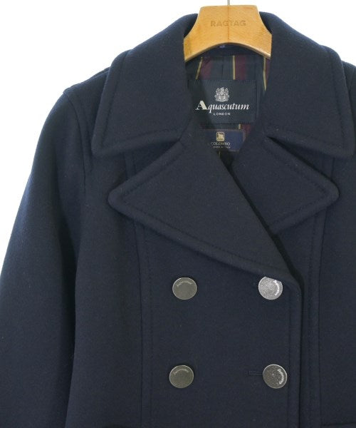 AQUASCUTUM 海軍外套