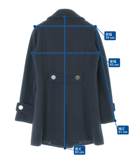 AQUASCUTUM 海軍外套