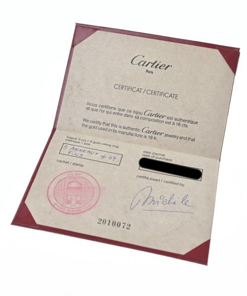 Cartier 戒指
