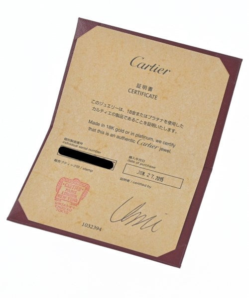 Cartier 戒指
