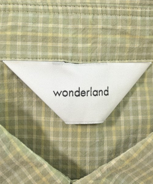 wonderland 休閒襯衫
