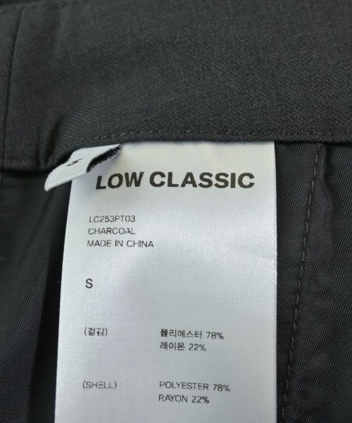 low classic 長褲