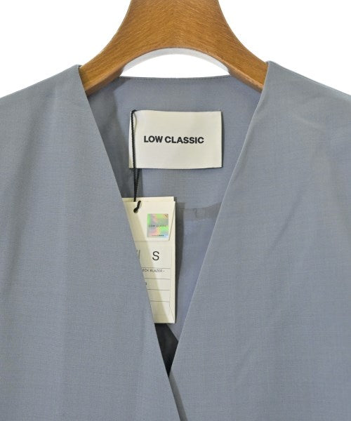 low classic 無領外套