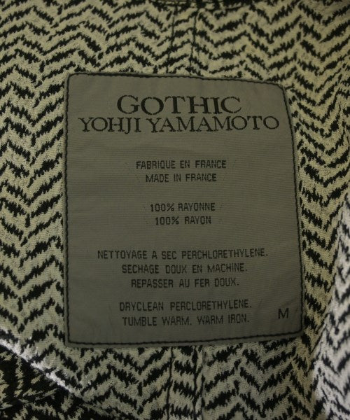 GOTHIC YOHJI YAMAMOTO 無領外套