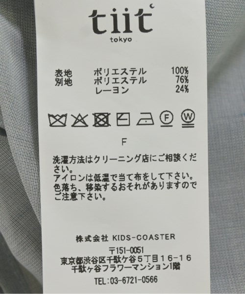 tiit tokyo 休閒襯衫
