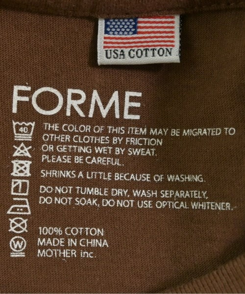 forme T恤/上衣