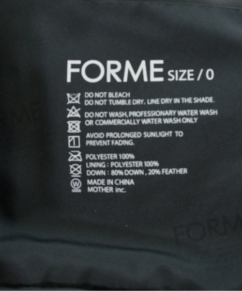forme 羽絨大衣