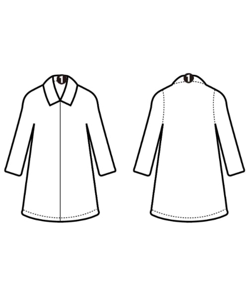 Hackney Union Work House 支撐領外套