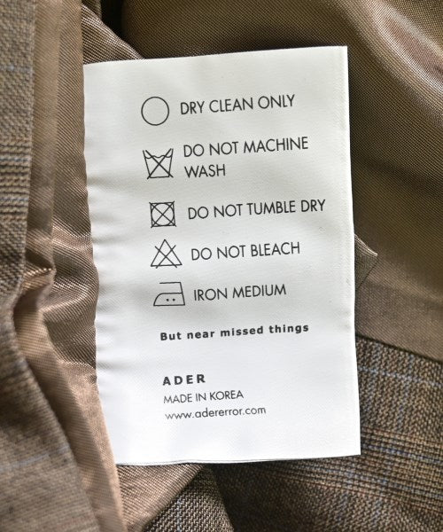 ADER error 夾克