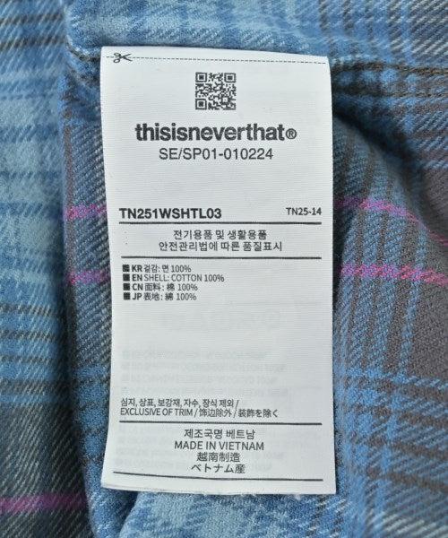 thisisneverthat 休閒襯衫