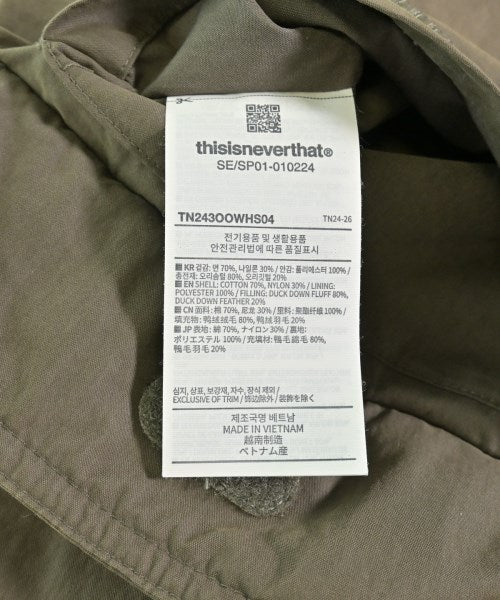 thisisneverthat 羽絨夾克/背心