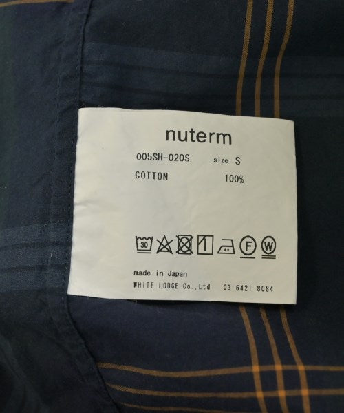 nuterm 休閒襯衫