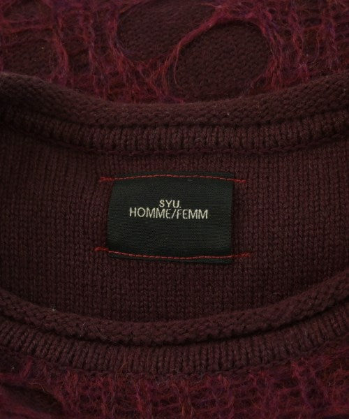 SYU.HOMME 毛衣
