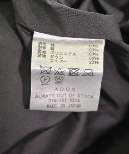 ALWAYS OUT OF STOCK 羽絨夾克/背心