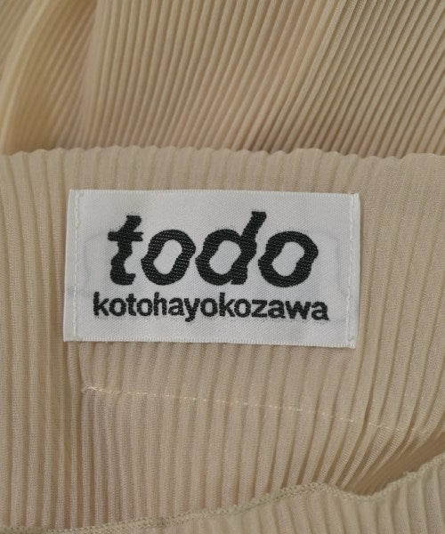 todo kotohayokozawa 女襯衫