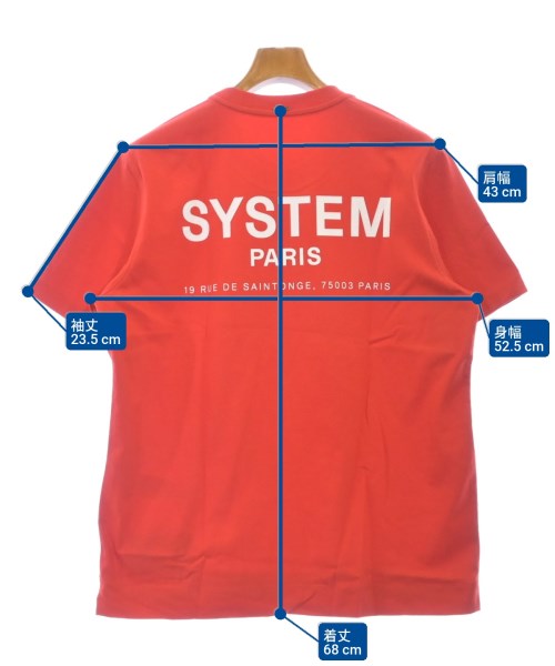SYSTEM T恤/上衣